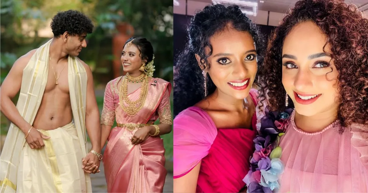 വിവാഹദിനത്തിൽ ആഭരണങ്ങളുമായി പേളി മാണി; ‘എനിക്ക് പേളി ചേച്ചി ജീവനാണ്’ എന്ന് ഇച്ചാപ്പി ശ്രീലക്ഷ്മി
